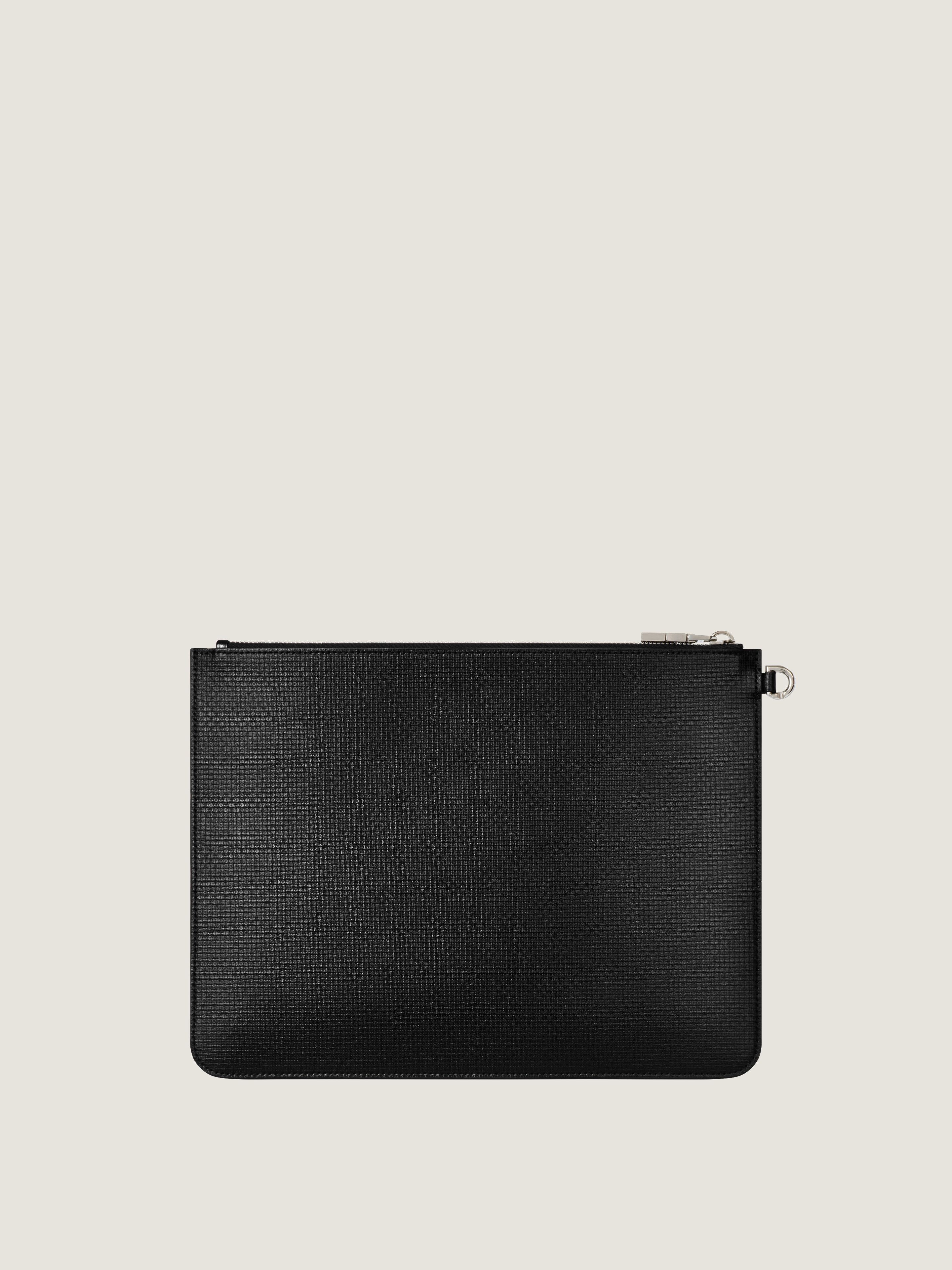 Large GIVENCHY pouch in 4G Classic leather